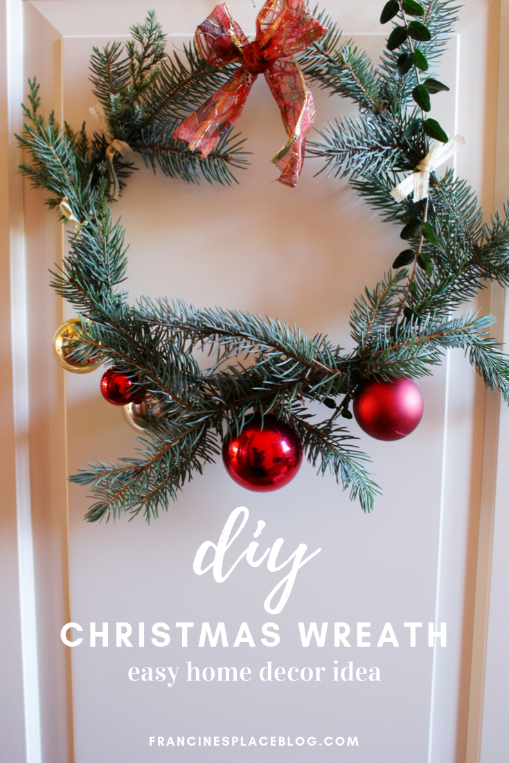 DIY Ornament Ball Wreath In 8 Easy Steps - This Dear Casa