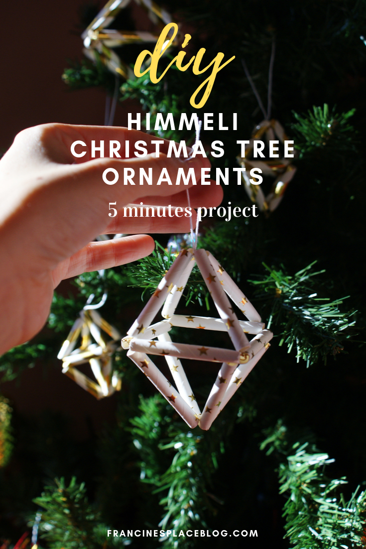 diy minimalist himmeli christmas tree ornaments francinesplaceblog