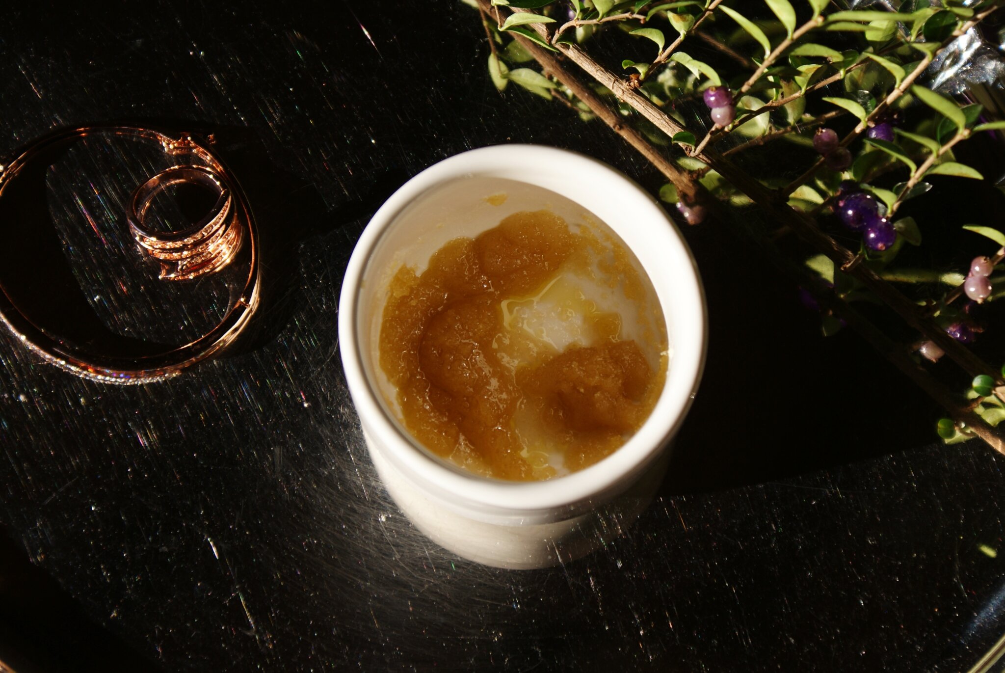 diy lip scrub honey winter