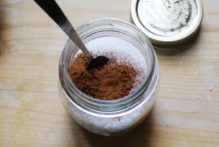 cinnamon bath salts diy christmas