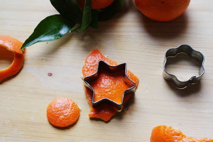 orange peel christmas ornaments diy