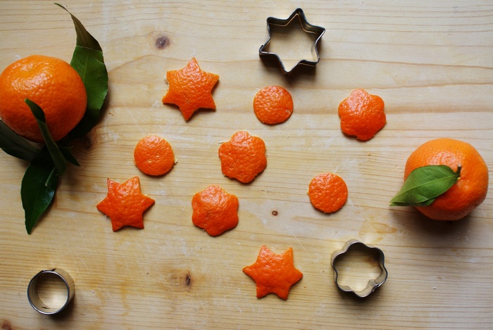 diy orange peel christmas decoration ornaments