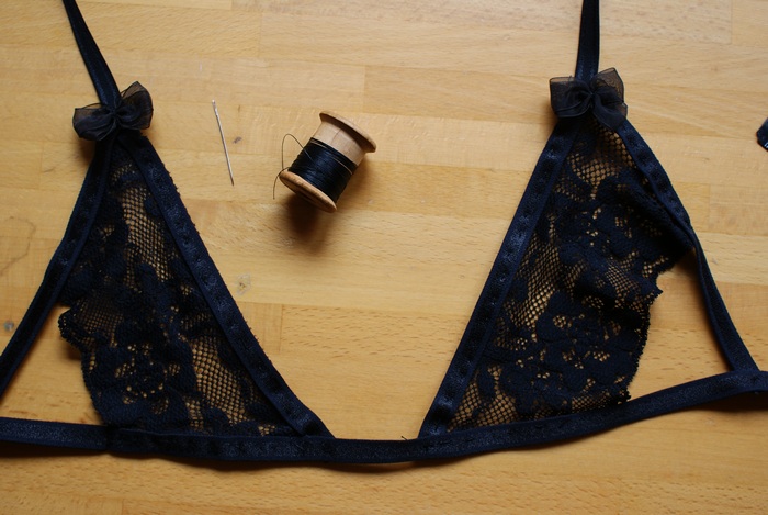 diy cut out lace bralette francinesplaceblog