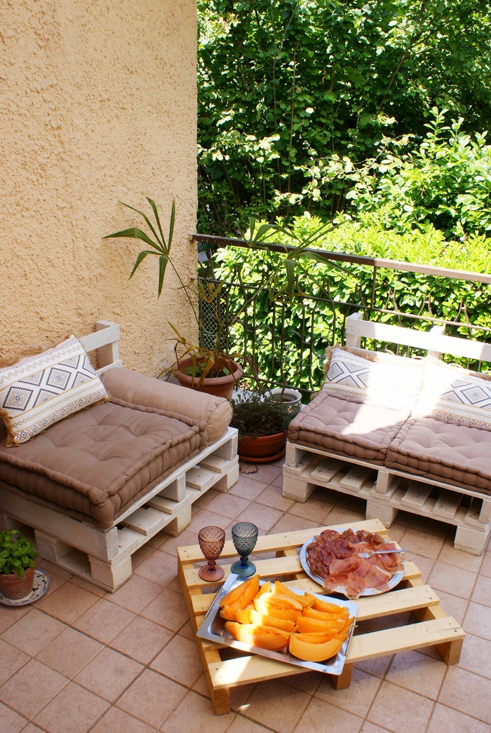 diy pallet outdoor lounge furniture