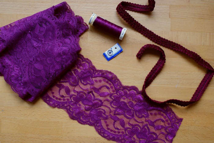 diy high neck lace bralette francinesplaceblog