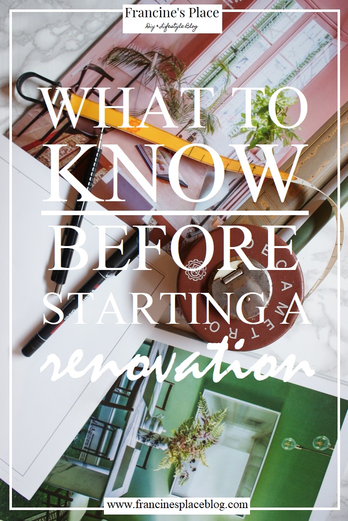 renovation plan guide howto francinesplaceblog