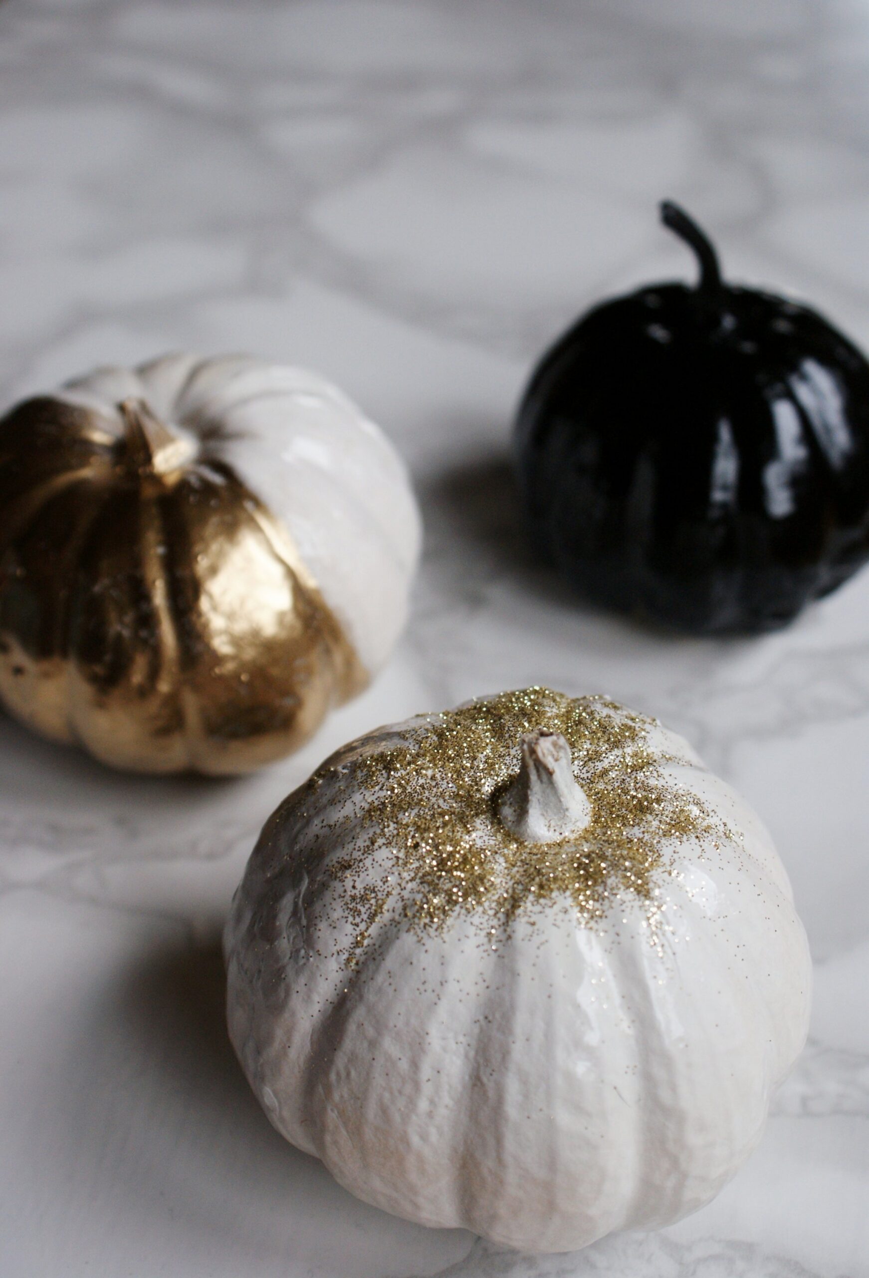 diy luxury painted halloween pumpkins