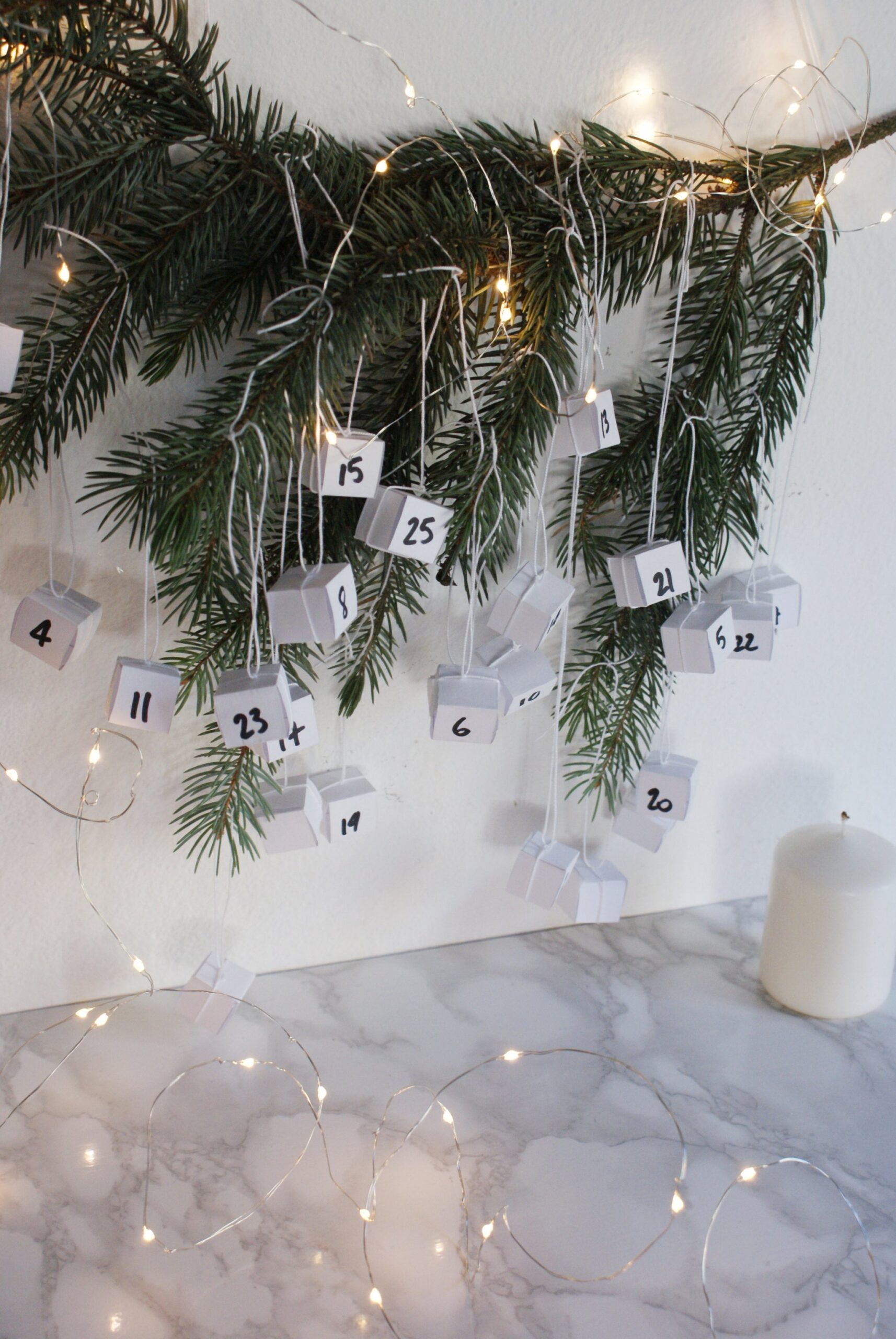 diy scandinavian hanging advent calendar francinesplaceblog