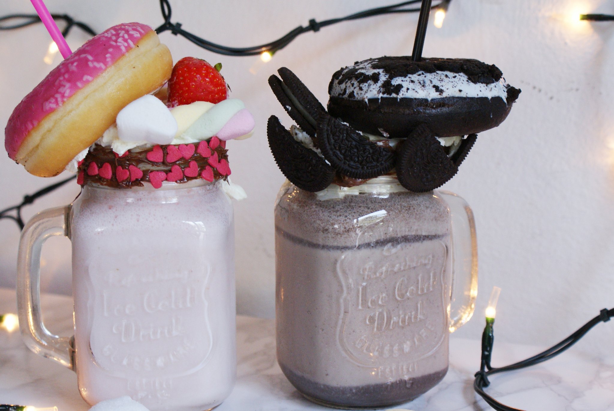 doughnut shake marshmallow oreo recipe