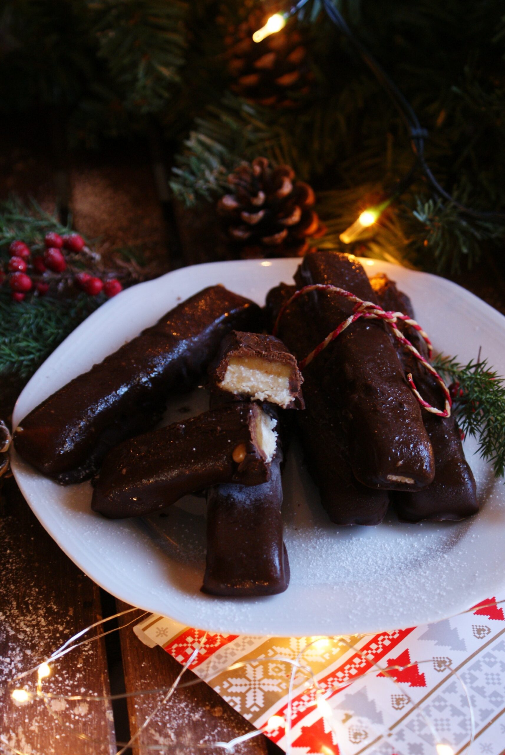 chocolate caramel bars recipe holiday