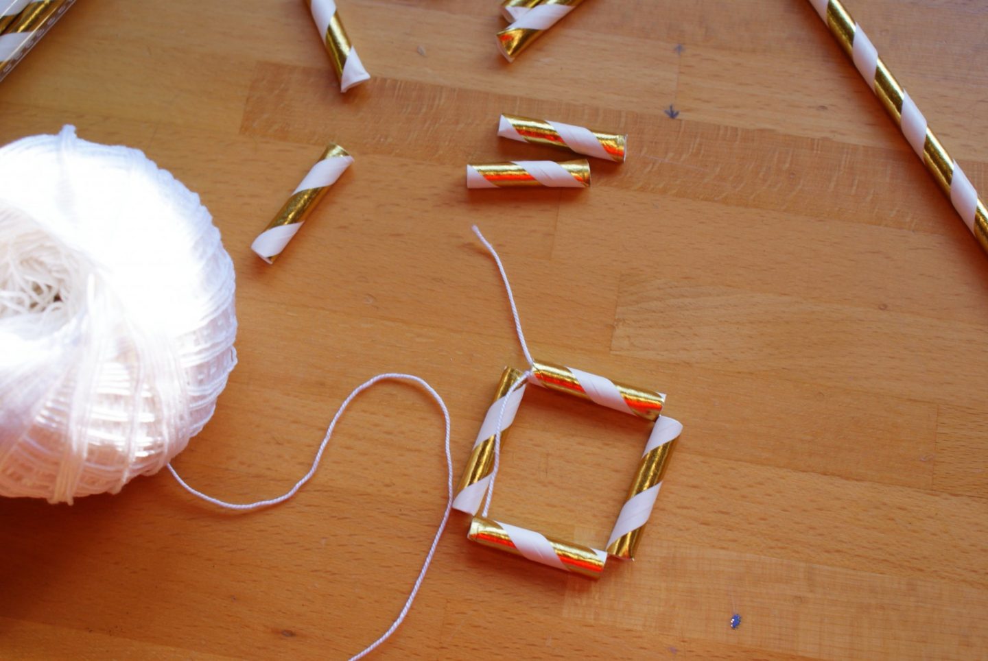 diy christmas himmeli scandinavian decorations