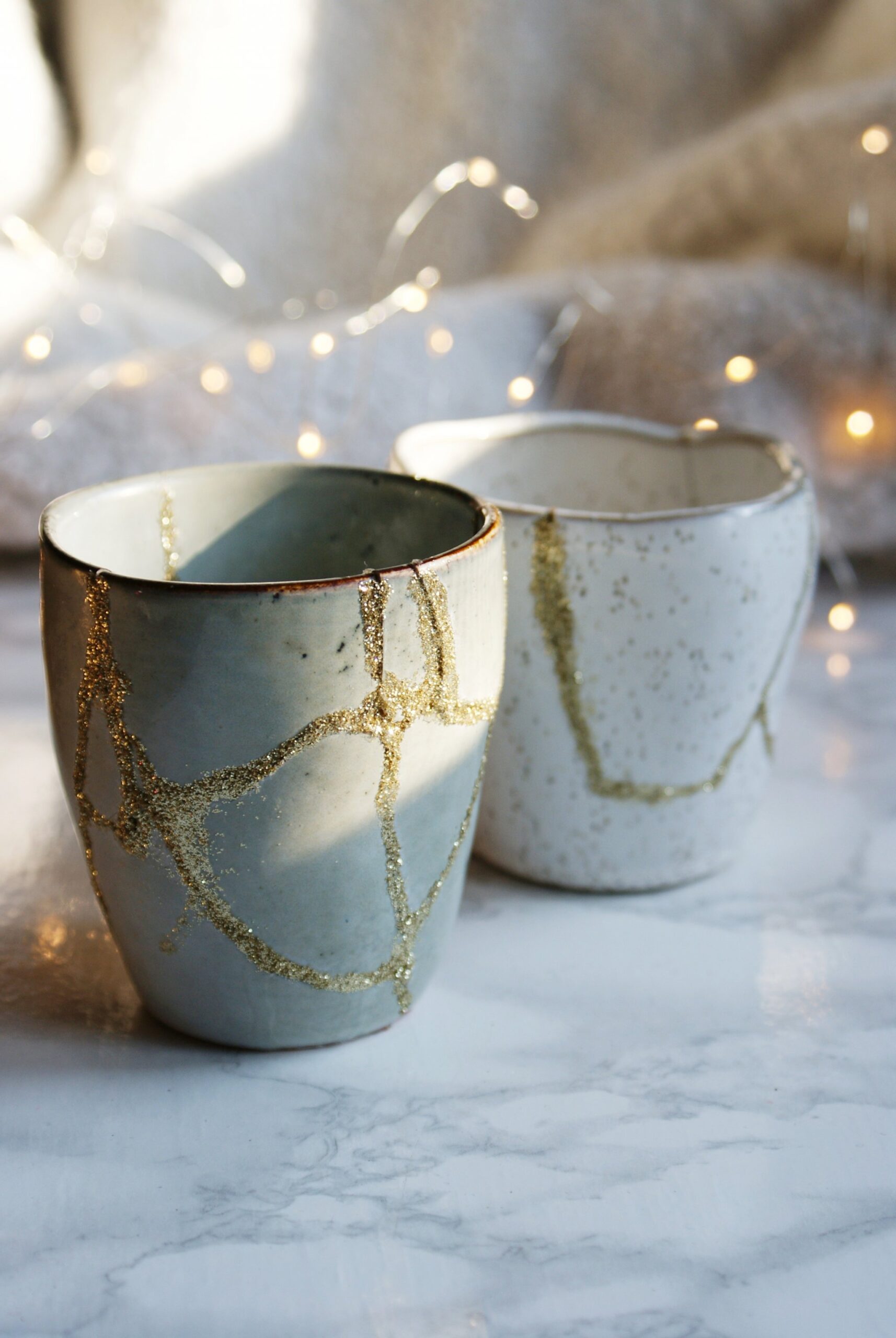 diy japanese kintsugi repair ceramic pottery