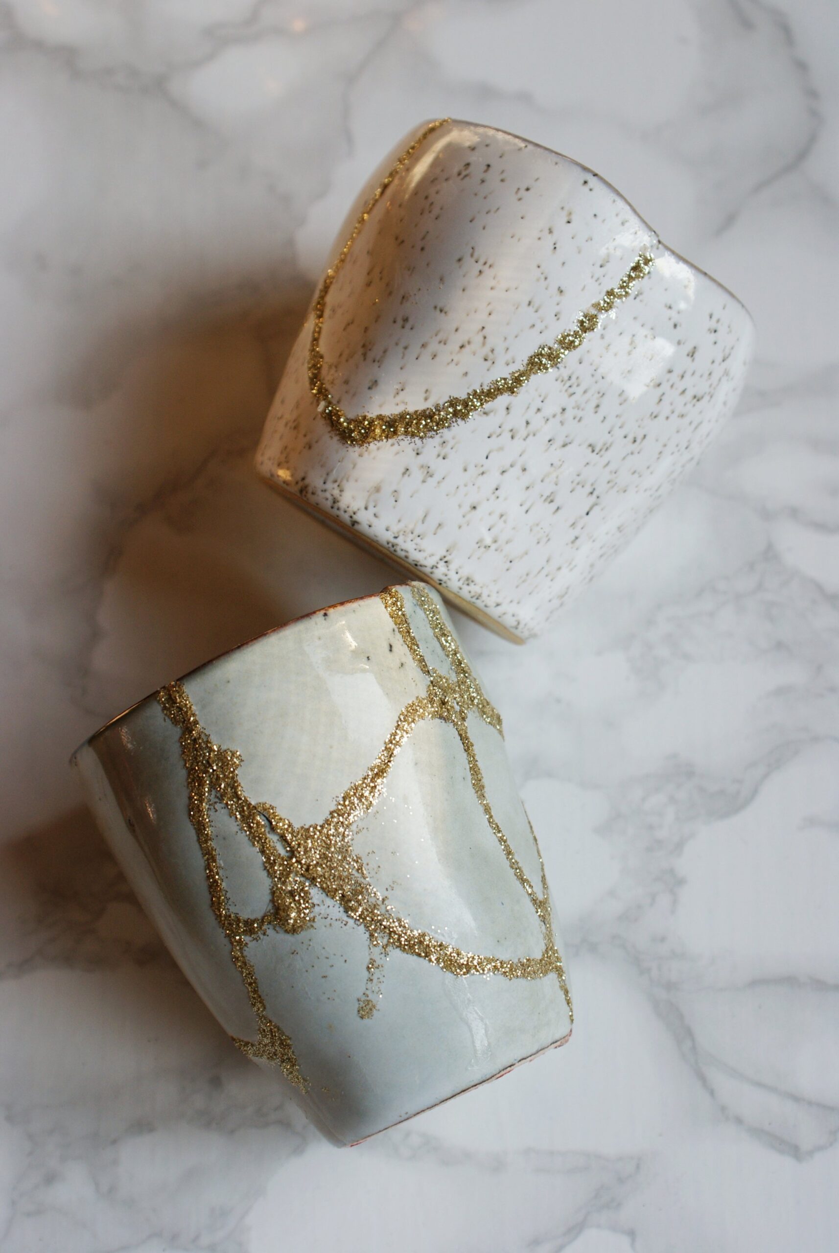 diy japanese kintsugi repair ceramic pottery