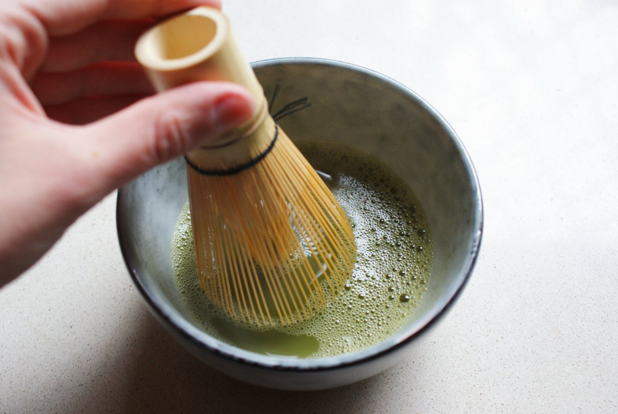 preparare matcha te casa tutorial