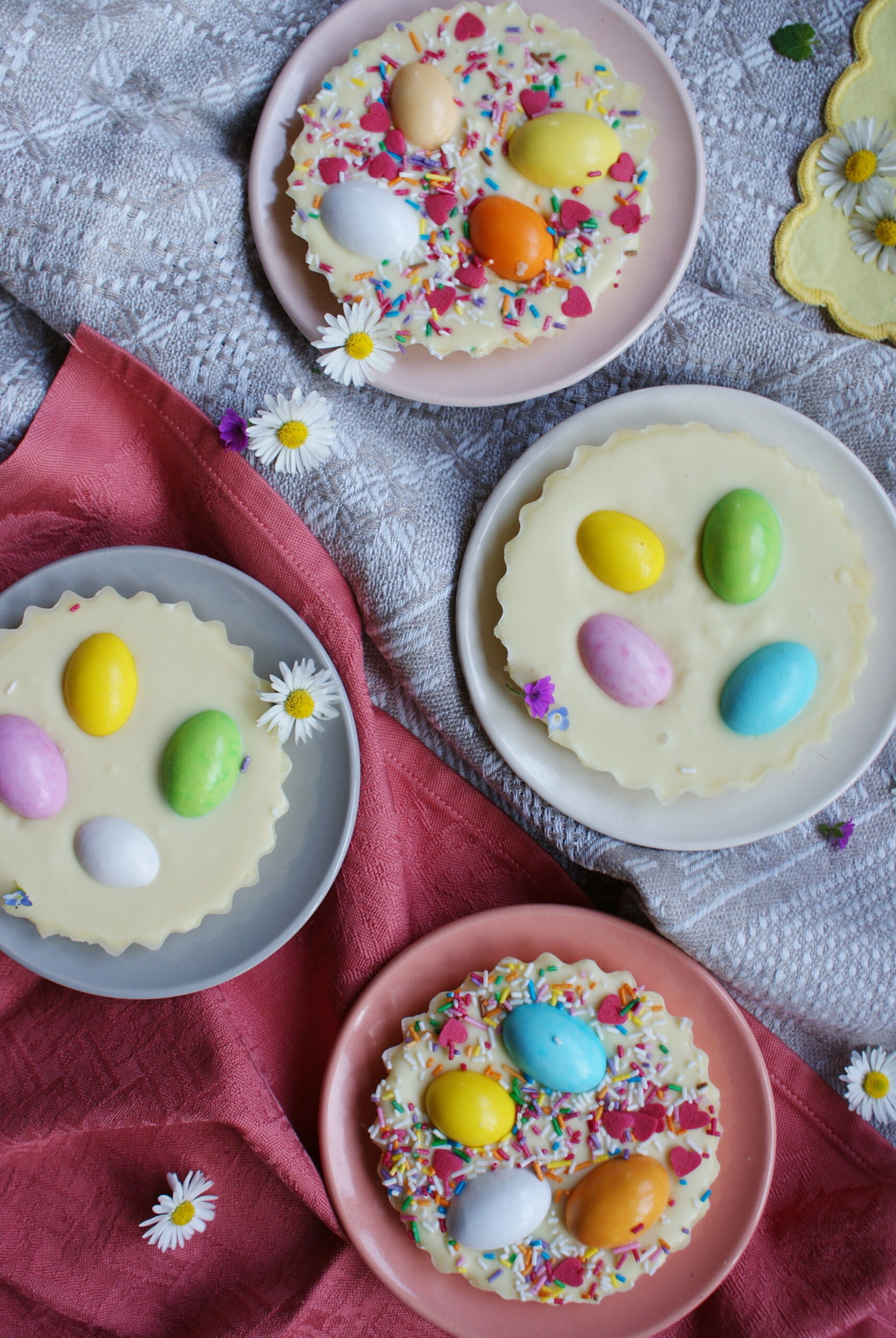 easter chocolate confetti bars recipe