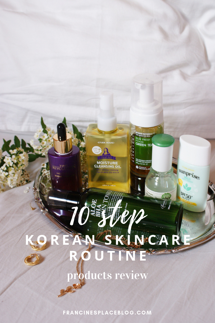 10 step korean skincare routine products review tips opinion francinesplaceblog