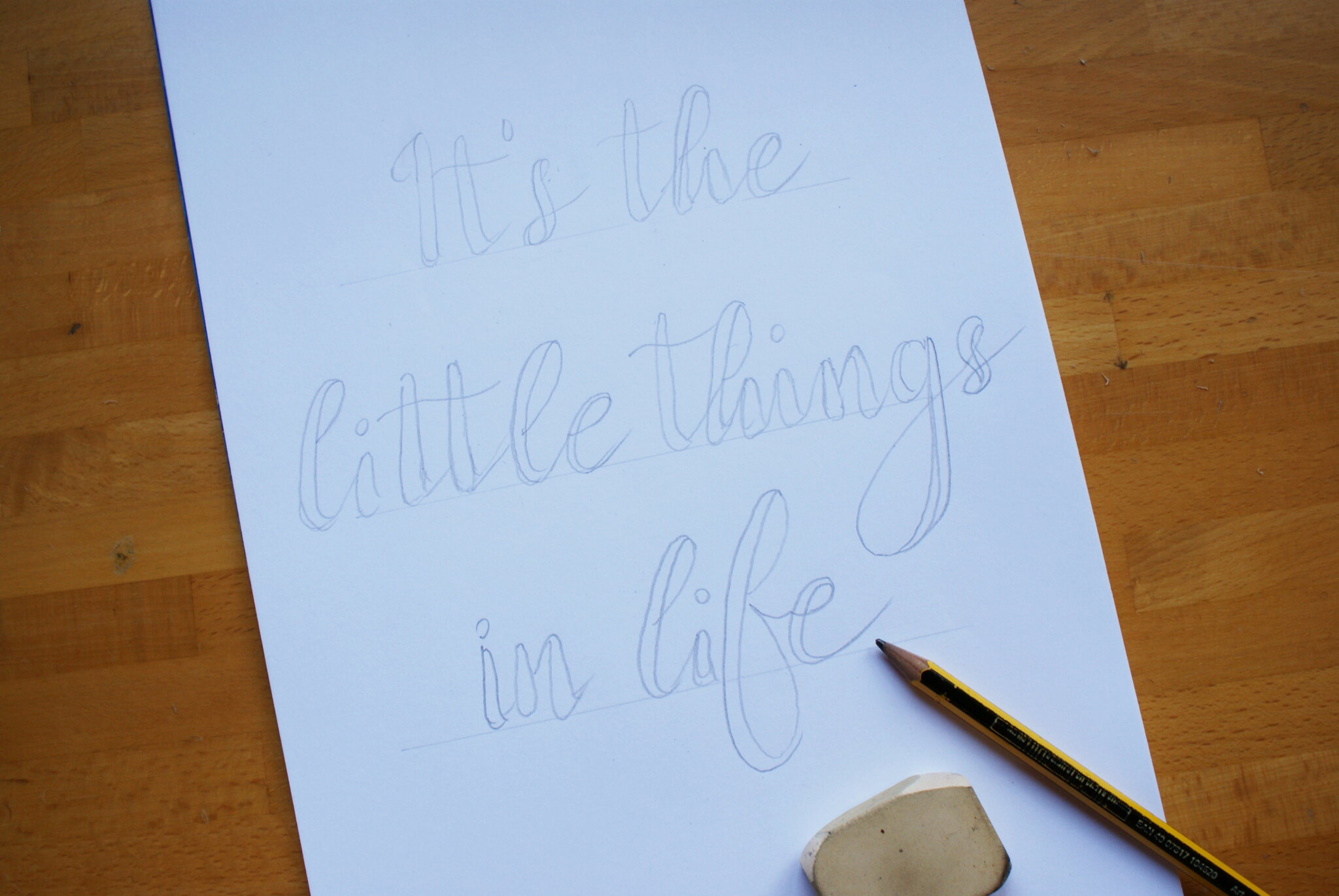 calligraphy hand lettering guide beginners tutorial