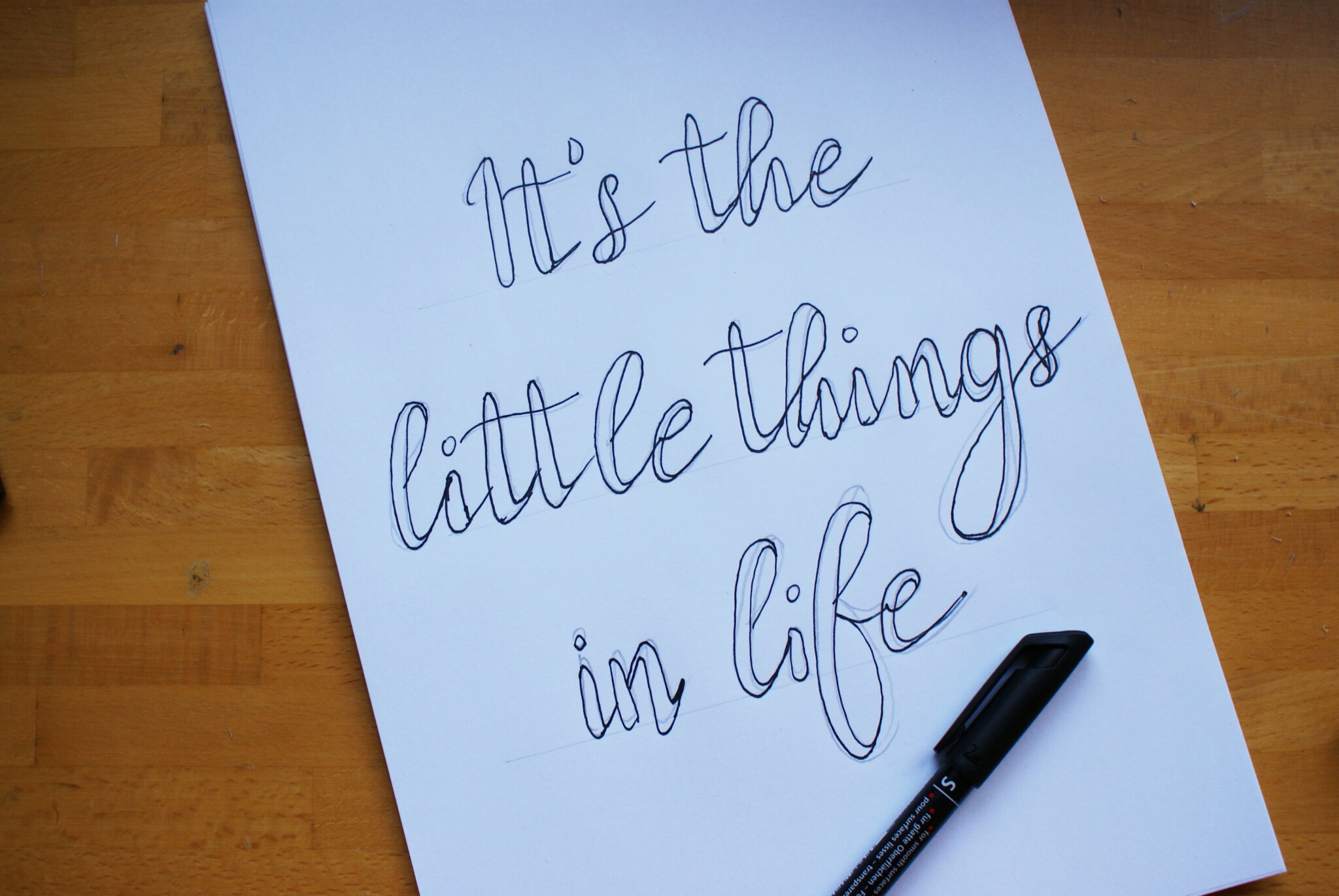 calligraphy hand lettering guide beginners tutorial