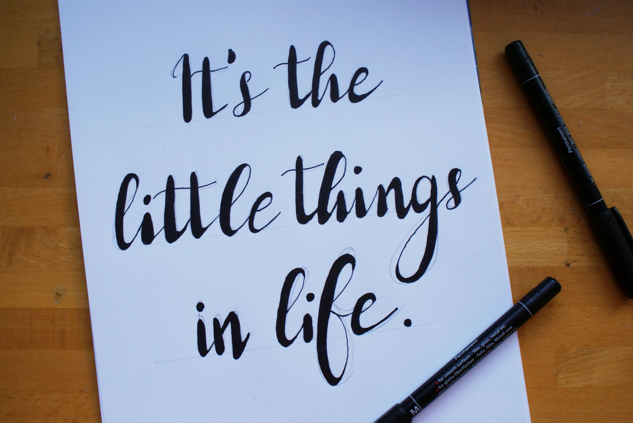 calligraphy hand lettering guide beginners tutorial