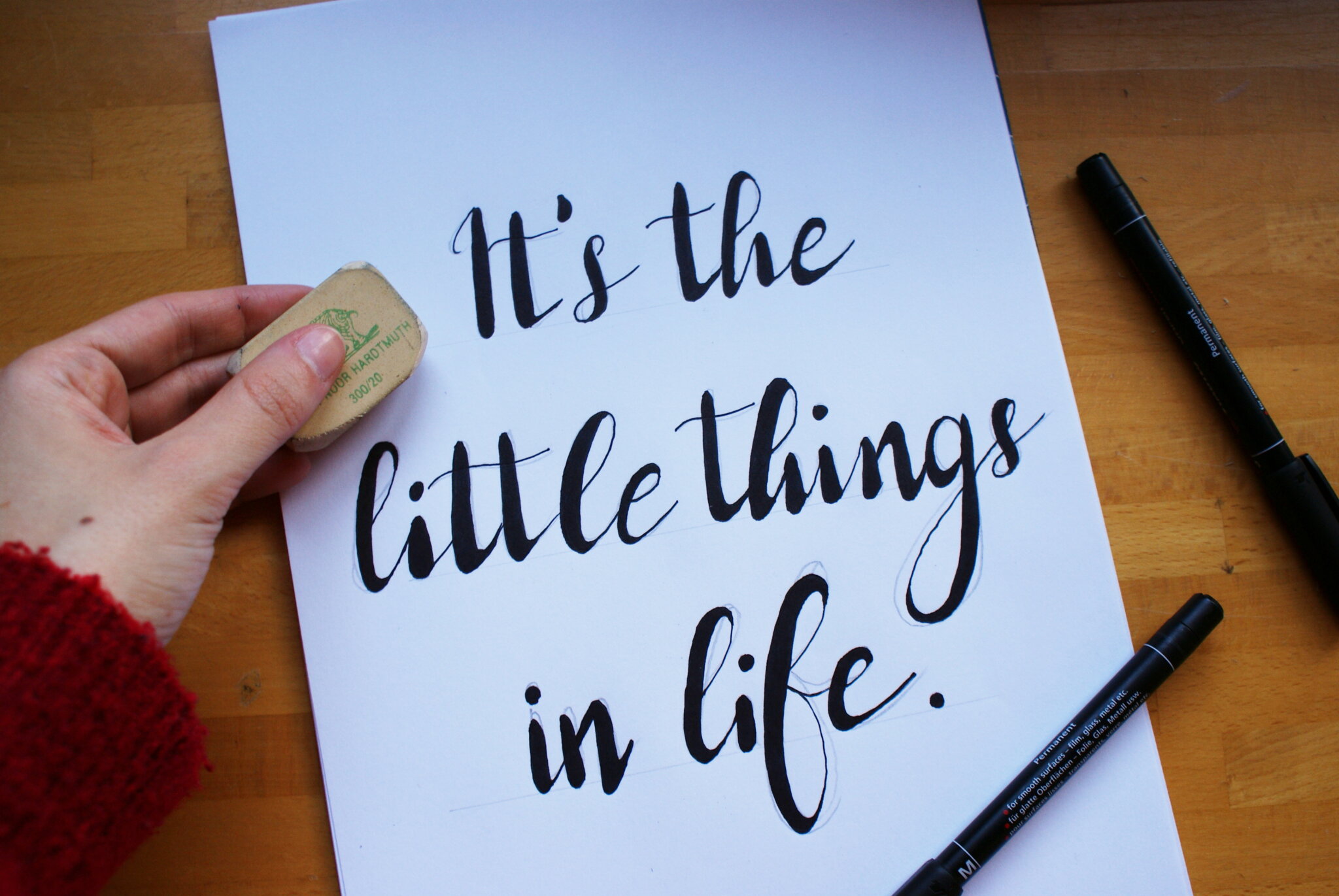 calligraphy hand lettering guide beginners tutorial