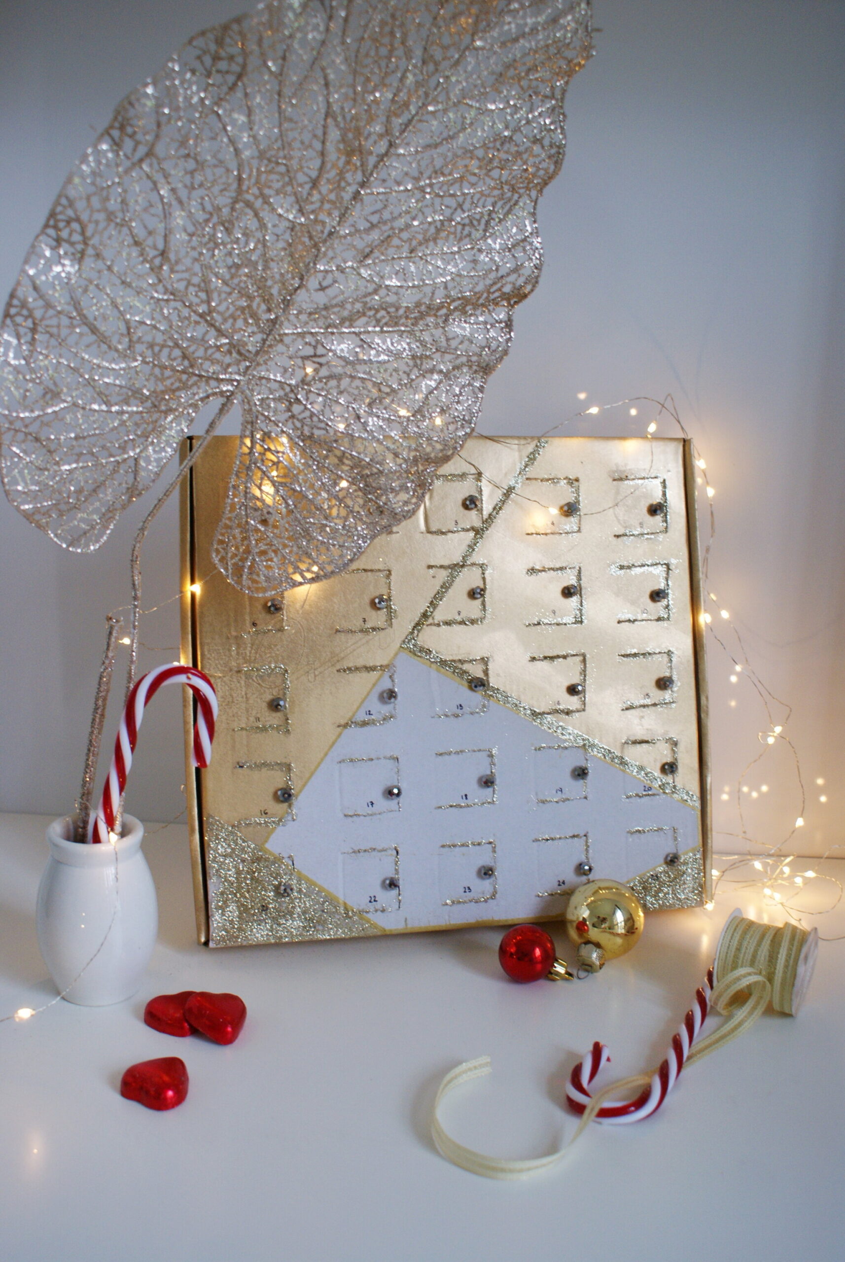 diy advent calendar chocolate box easy genius idea last minute handmade minimalist