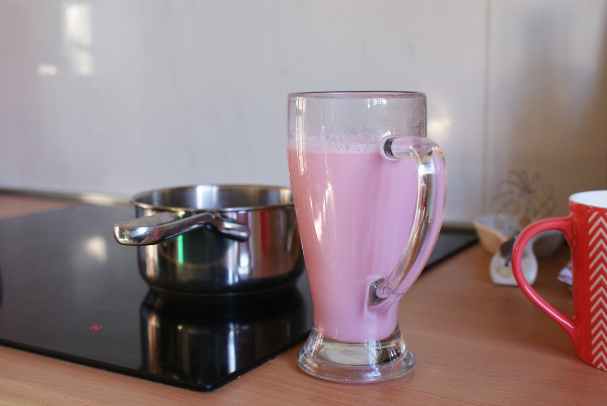 easy pink hot chocolate recipe unicorn idea