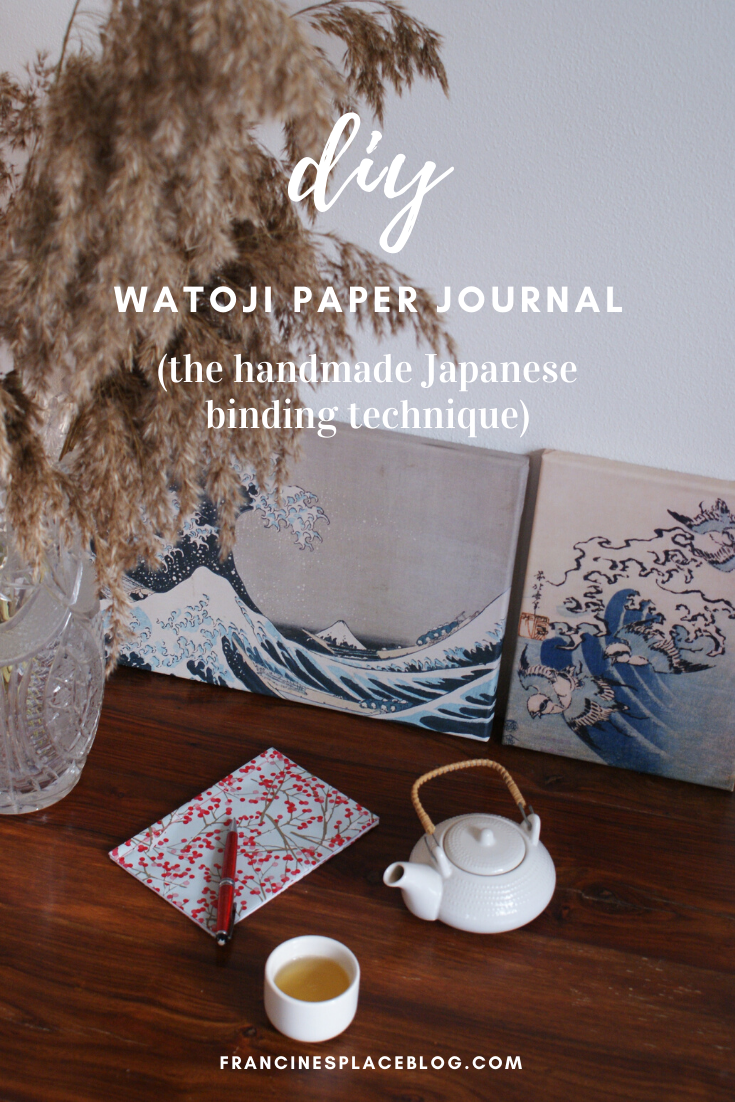 diy watoji japanese handmade binding technique journal paper craft tutorial francinesplaceblog