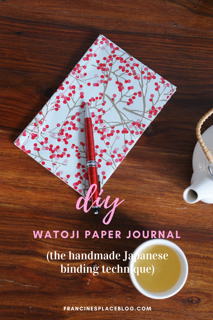 diy watoji japanese handmade binding technique journal paper craft tutorial francinesplaceblog