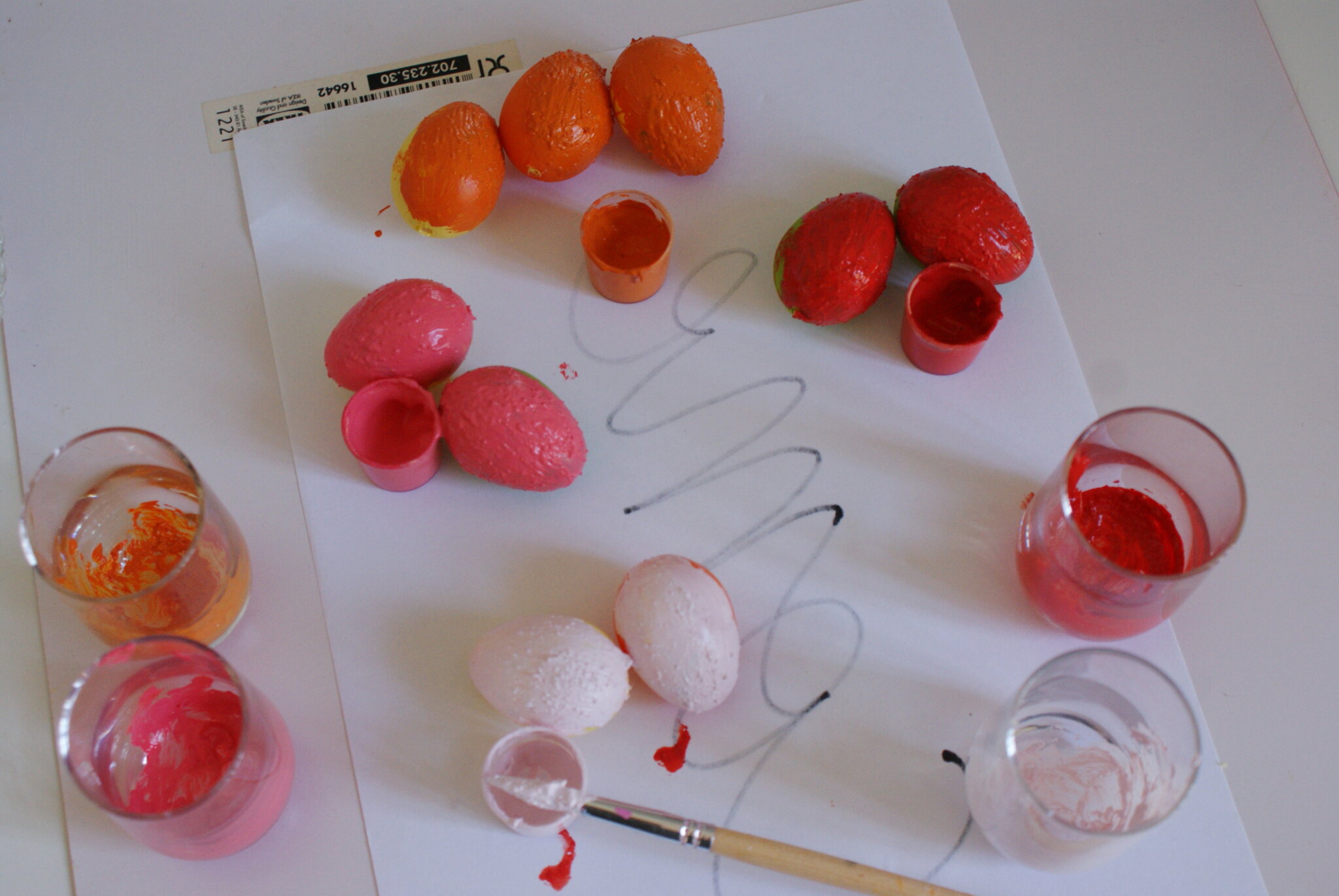 diy terracotta easter eggs decoration homemade paint craft ideas last minute easy