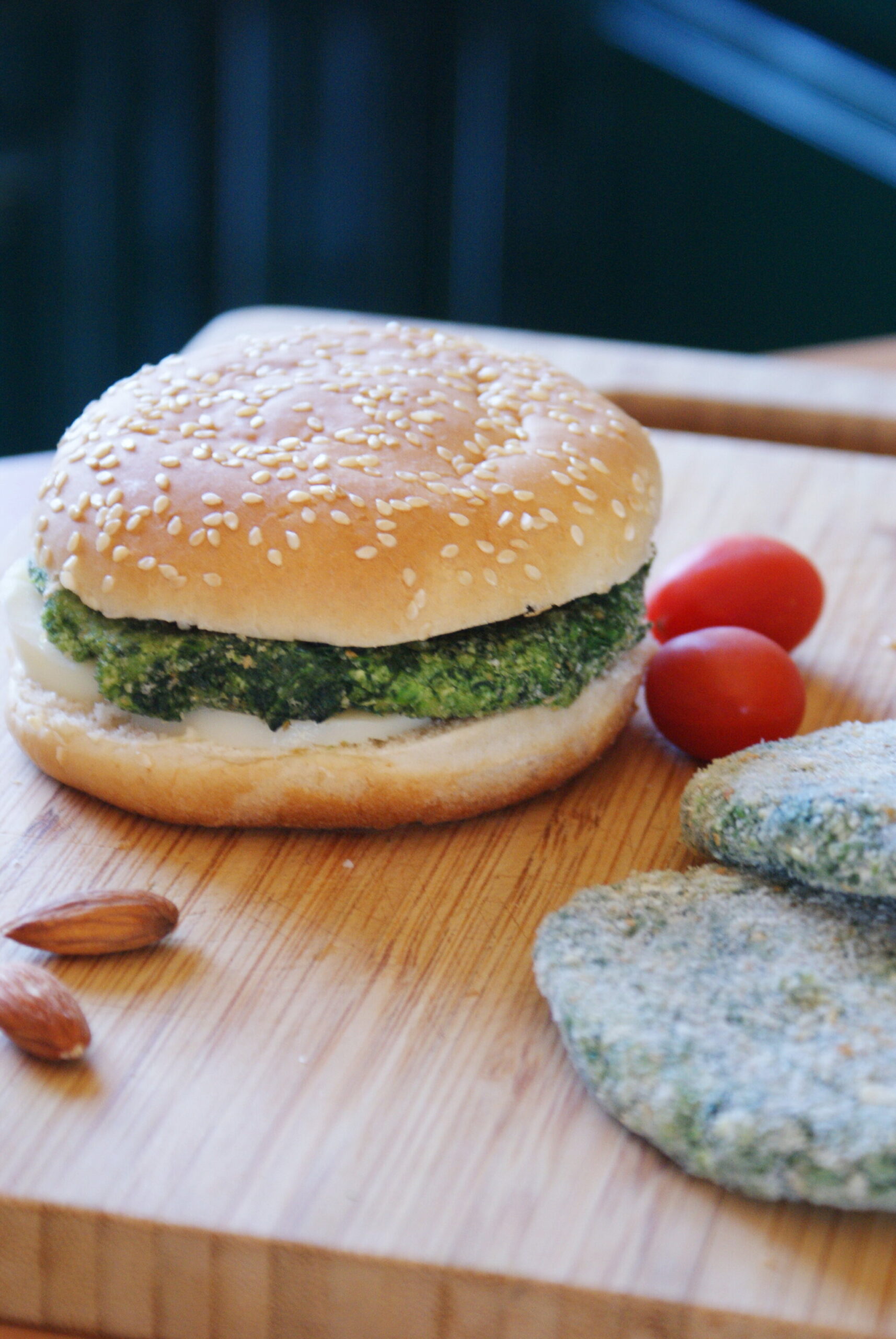 5 Minute Homemade Spinach And Tofu Green Burgers Recipe Vegan Friendly Francine S Place Blog
