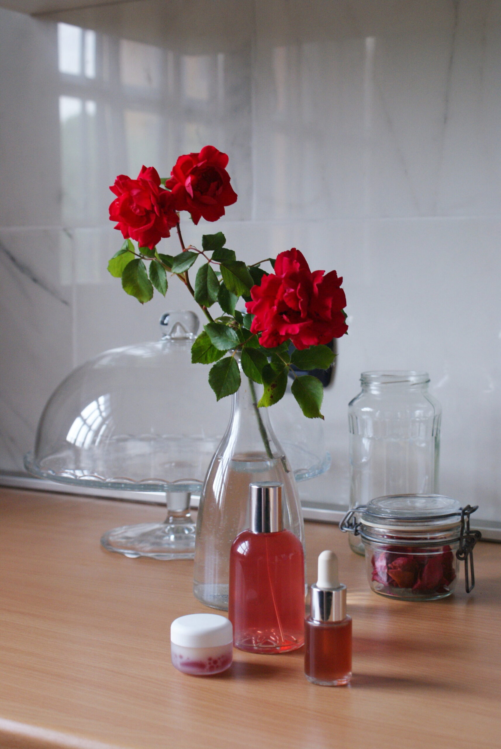 3 diy rose skincare products how make home easy tutorial recipe video francinesplaceblog serum water lip balm