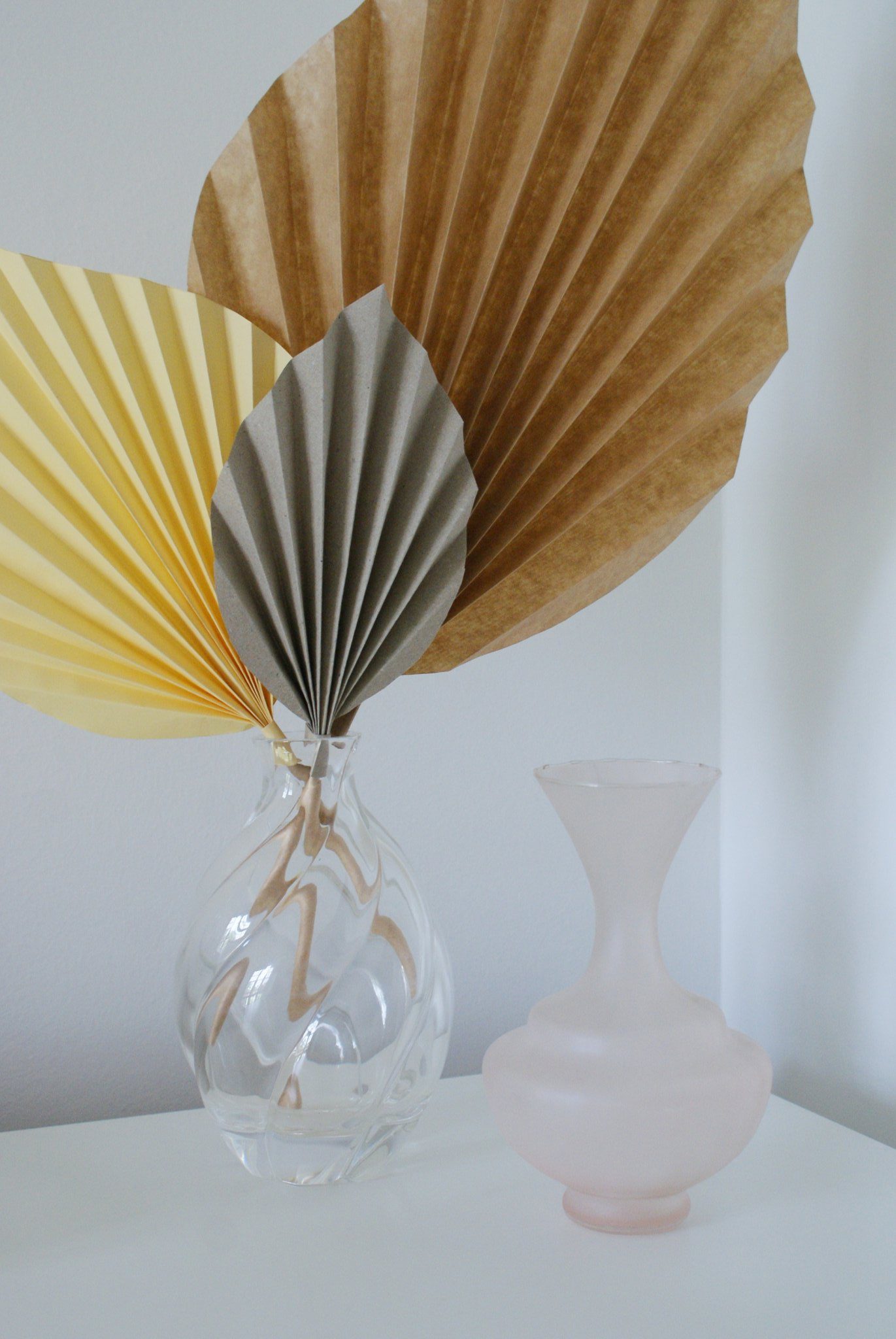 How to make DIY Paper Fan Decorations by The Listed Home