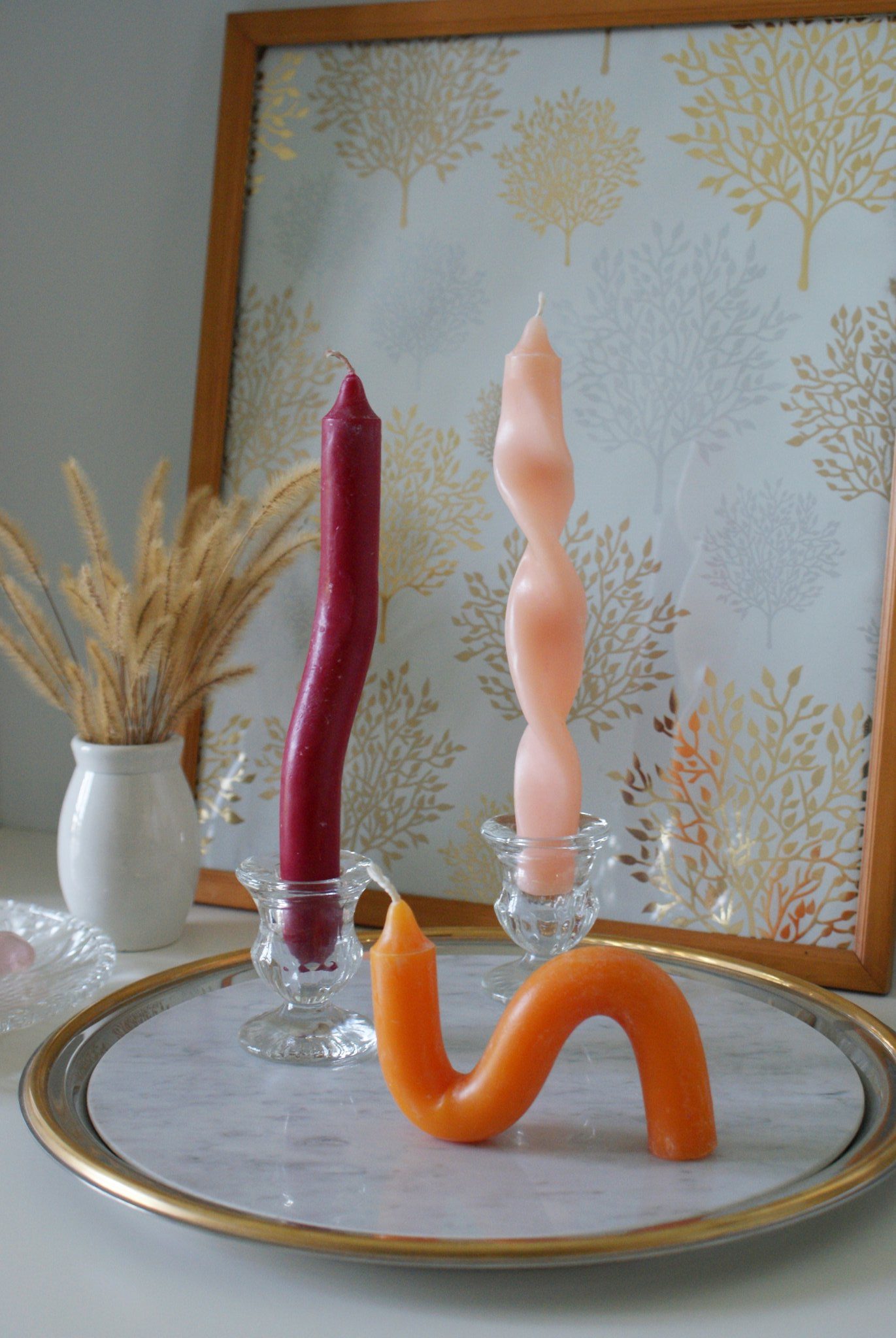 HOW TO MAKE DIY AESTHETIC TWISTED CANDLES (EASY TUTORIAL)