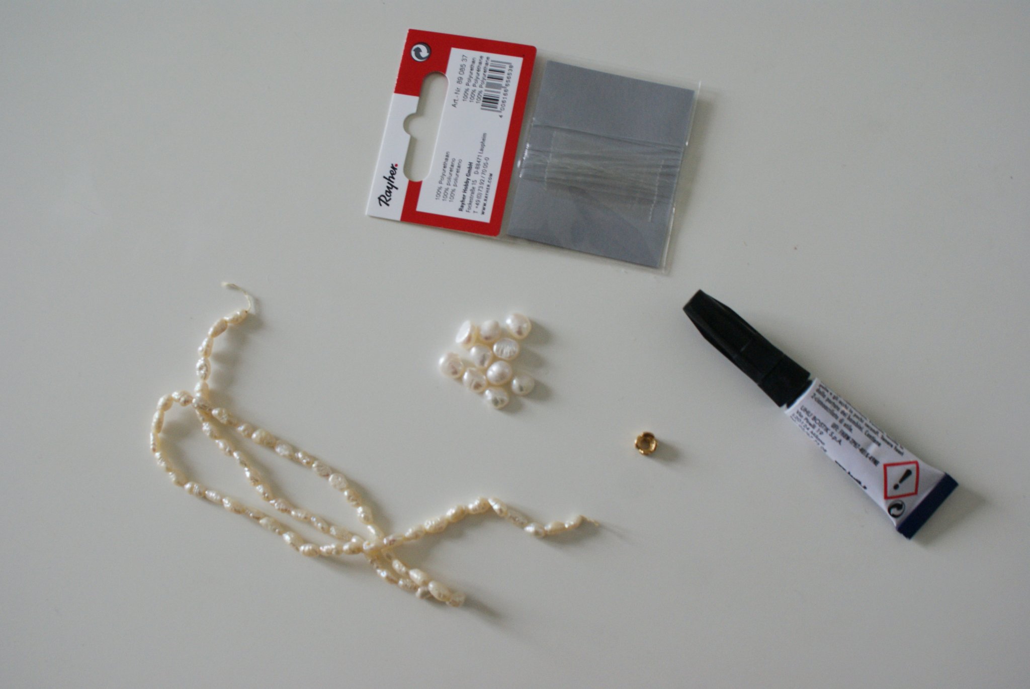 diy beaded tiny pearl ring tutorial aesthetic minimalist jewelry anelli perle perline fai da te facili easy francinesplaceblog 2